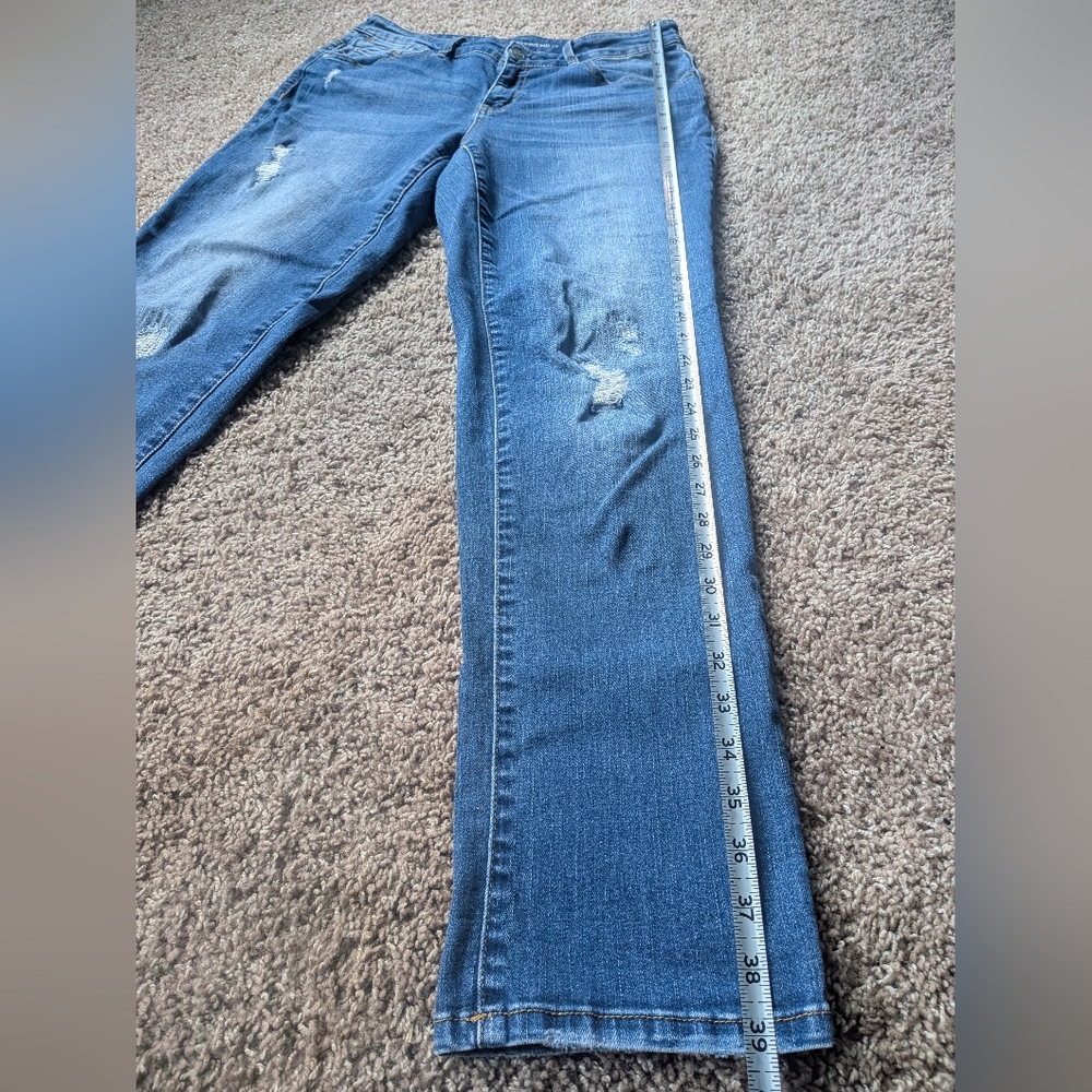 Chicos The Platinum Mid-Rise Stretch Denim Boyfriend Jeans Size 0 - Picture 10 of 10